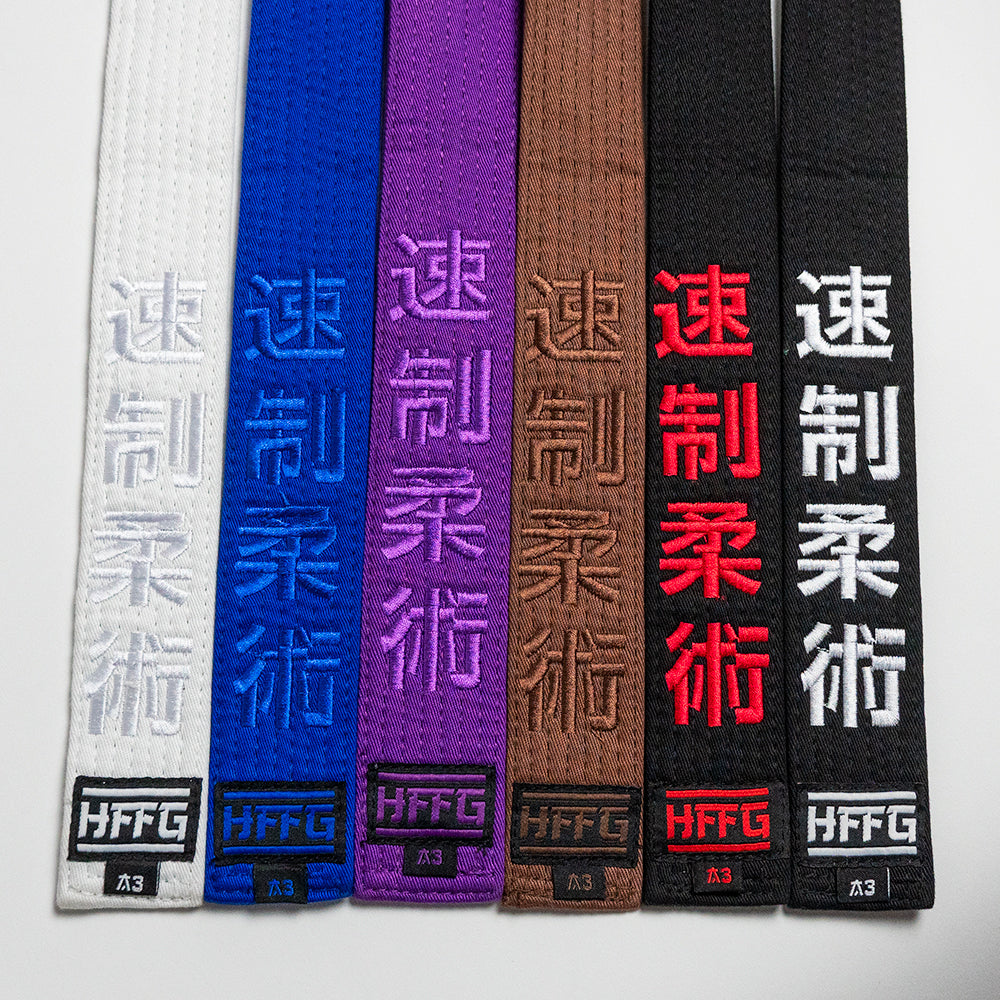 Embroidered hotsell bjj belt